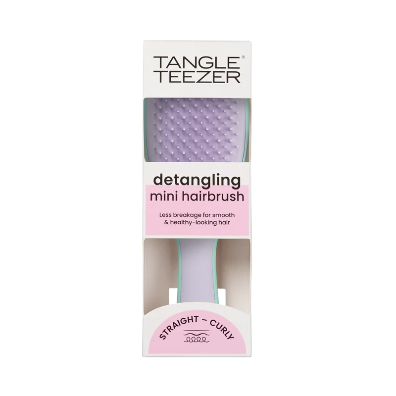 Tangle Teezer Detangler Mini Escova de Cabelo Menta Lilás