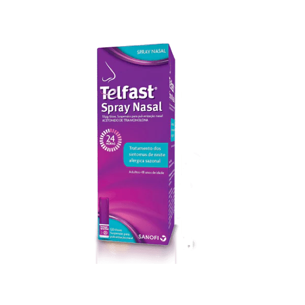 Telfast 55 Mcg/Dose 120 doses spray solução pulverização nasal
