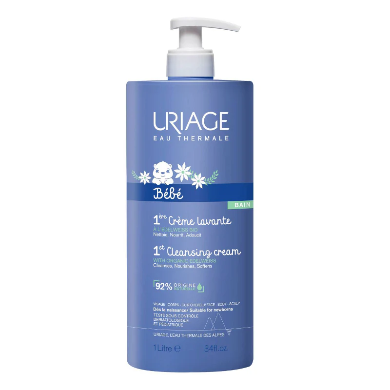 Uriage Bebé 1º Creme Lavante Bebé 1L
