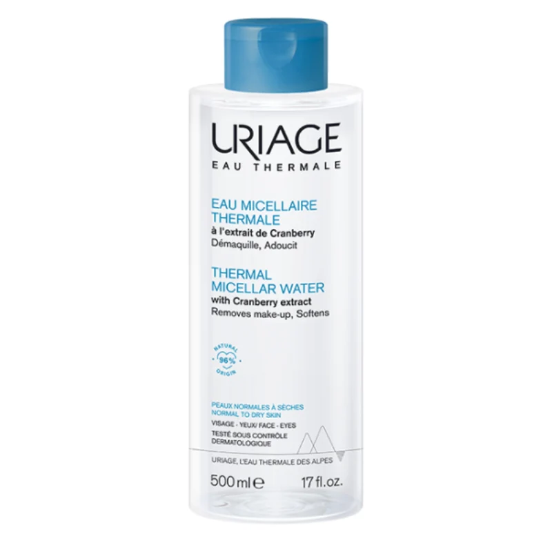 Uriage Água Termal Micelar Pele Normal A Seca 500ml
