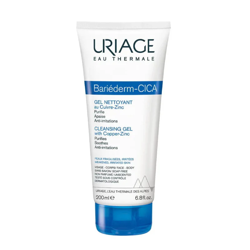 Uriage Bariéderm-Cica Gel de Limpeza 200ml
