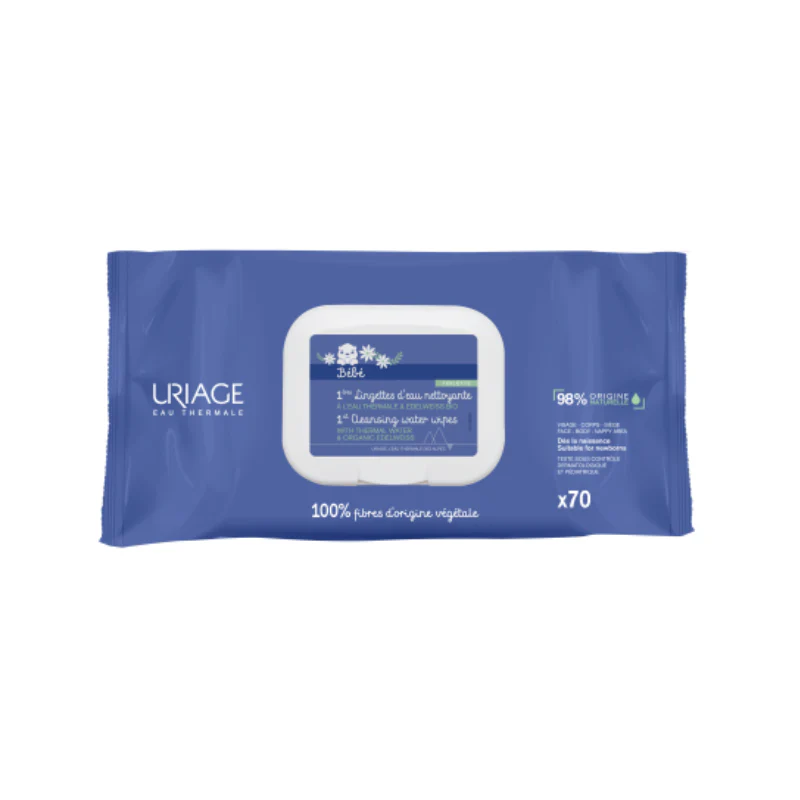 Uriage Bebé 1ªs Toalhitas de Limpeza 70 Unidades