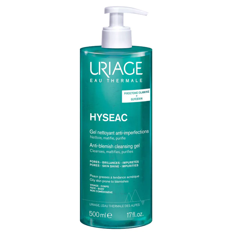 Uriage Hyséac Gel de Limpeza 500ml
