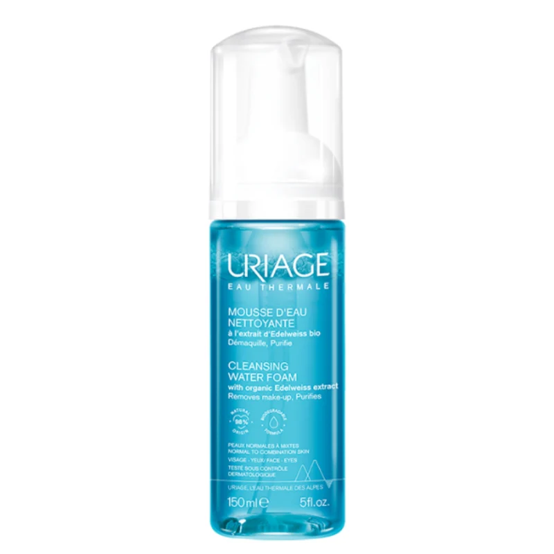 Uriage Mousse Desmaquilhante Pele Normal a Oleosa 150ml