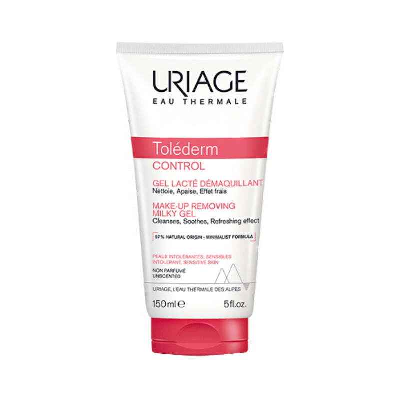 Uriage Toléderm Control Gel-Leite Desmaquilhante 150ml