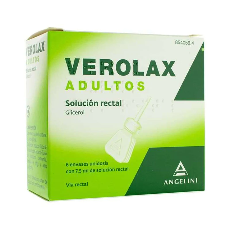 Verolax Adulto 6750mg 6 Microclisteres