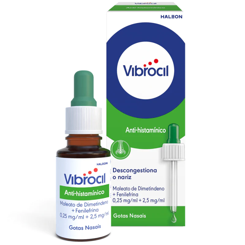 Vibrocil 0,25/2,5mg/ml 15ml Solução Nasal Conta-Gotas