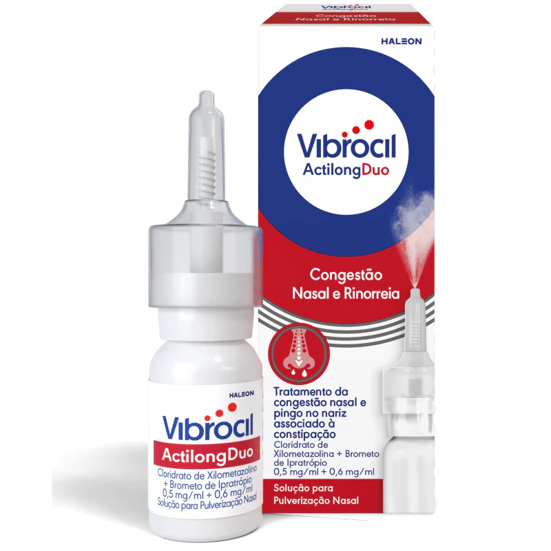 Vibrocil ActilongDuo 0,5/0,6mg/ml Spray Nebulização 10ml