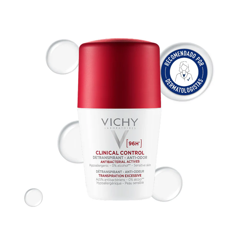 Vichy Antitranspirante Roll-on Clinical Control 96h 50ml