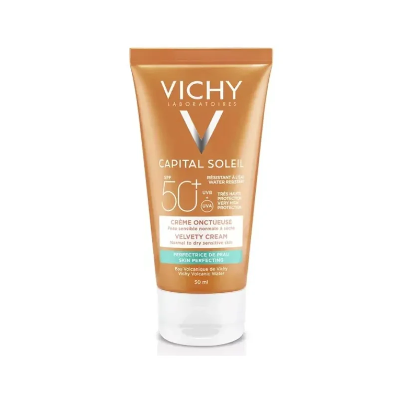 Vichy Capital Soleil Creme Rosto Toque Seco Color FPS50+ 50ml