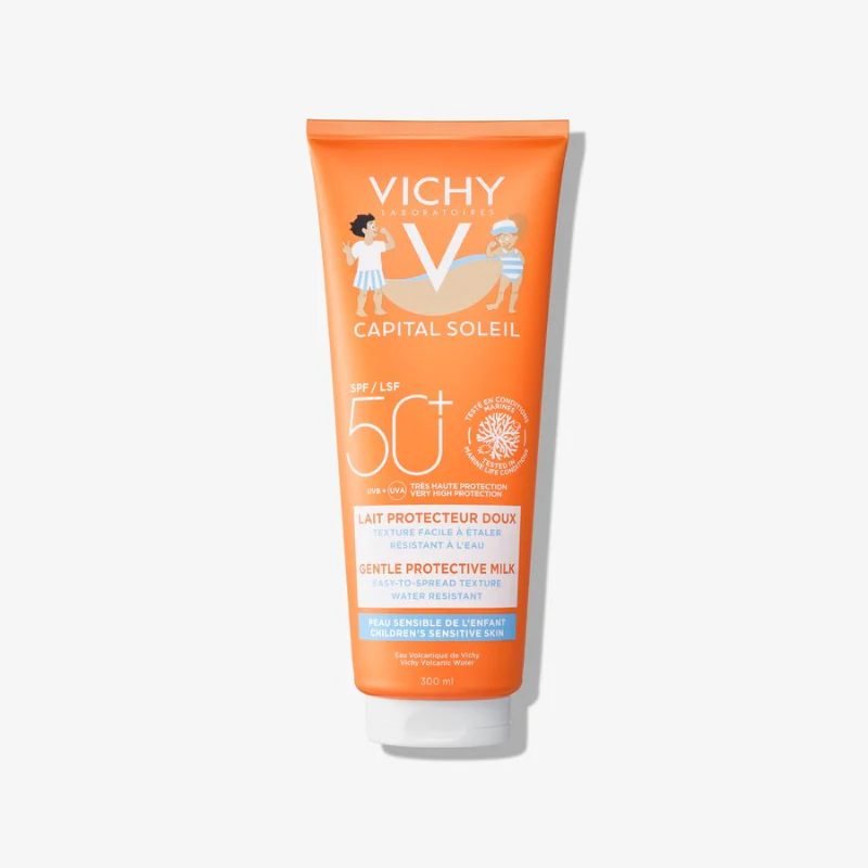 Vichy Capital Soleil Criança Leite Corpo e Rosto SPF50 300ml