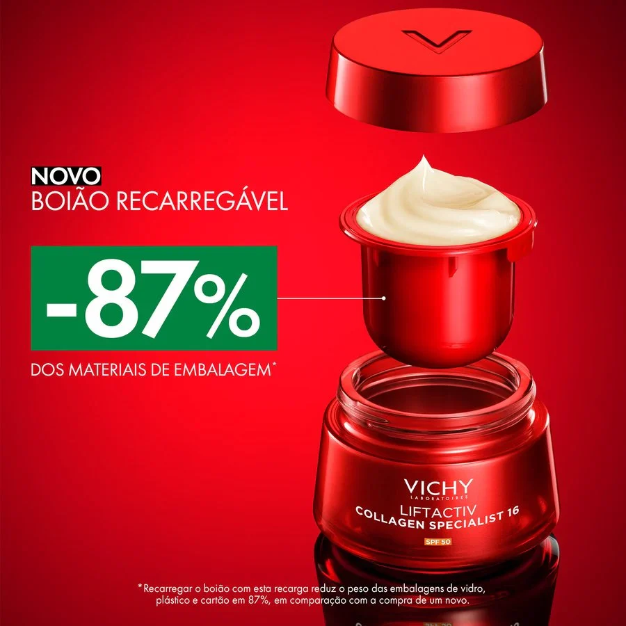 Vichy Liftactiv Collagen Specialist 16 Recarga Creme FPS50 50ml - Image 4