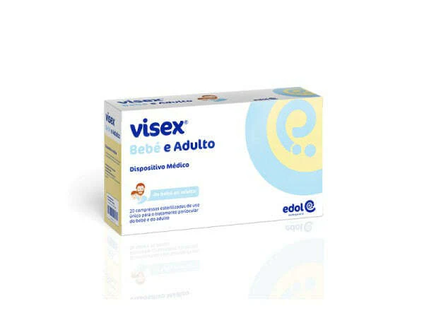Visex Bebé e Adulto 20 Compressas Estéreis