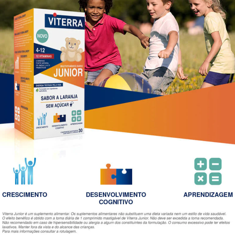 Viterra Júnior 30 Comprimidos Mastigáveis - Image 2