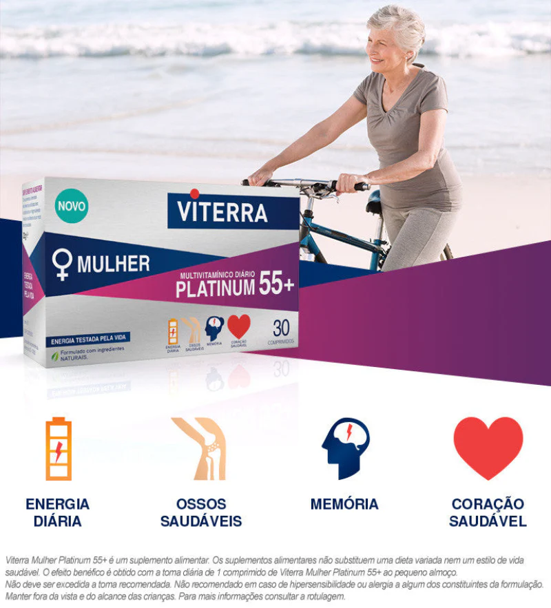 Viterra Platinum 55+ Mulher 30 Comprimidos - Image 2