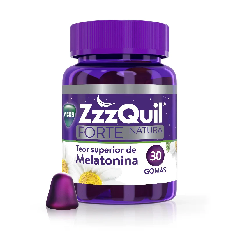 Zzzquil Forte Natura Melatonina 30 Gomas